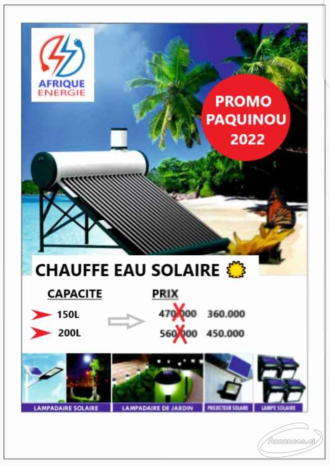 Chauffe eau solaire