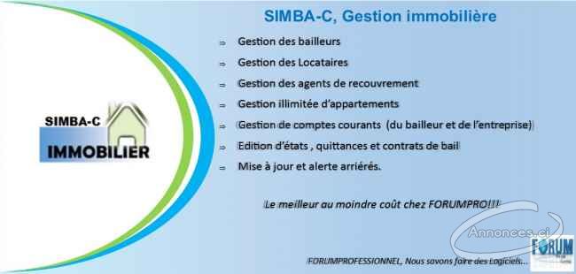 Simba-c, logiciel de gestion locative