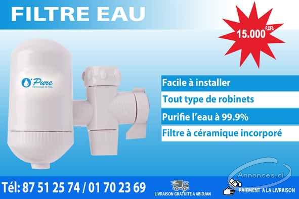 Filtre eau