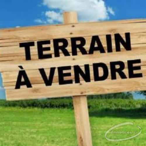 Terrain 500 m2 á bingerville sur un site approuvé et en construction