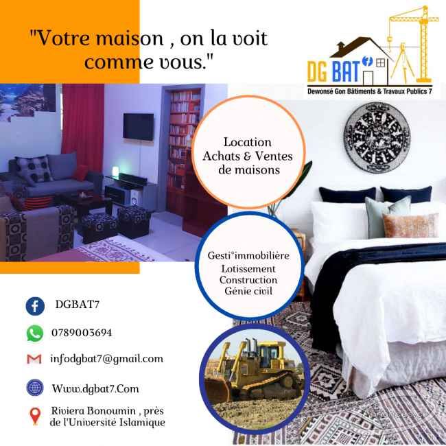 De belles villas à vendre dans la commune de cocody