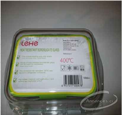 Vente en gros des boites de conservation 1050ml