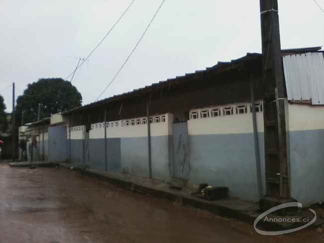 Cour de maisons a yopougon base cie