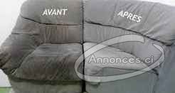 Nettoyage professionnel de fauteuils 