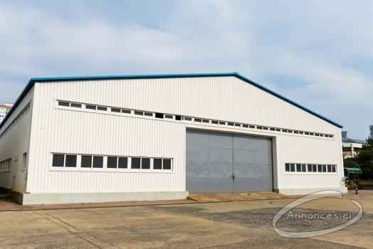 Treichville zone3 vented'un merveilleux local industriel sur 3000m2