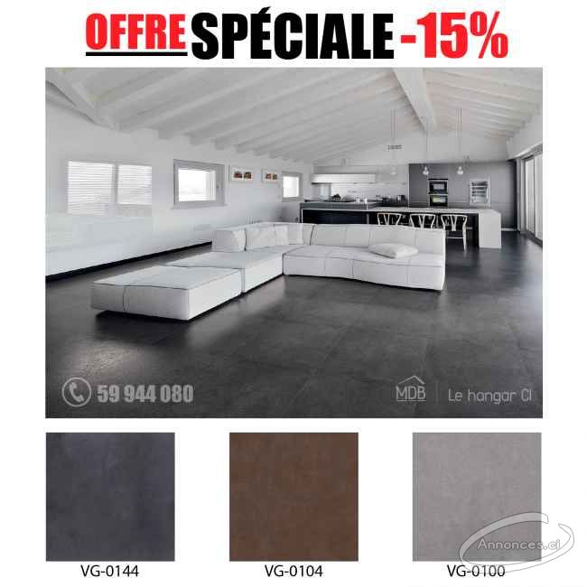 Carreaux 60x60 mat