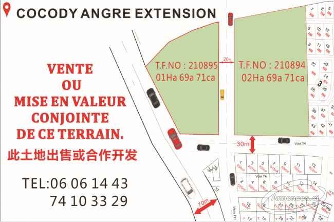 Vente ou mise en valeur conjointe de terrain 