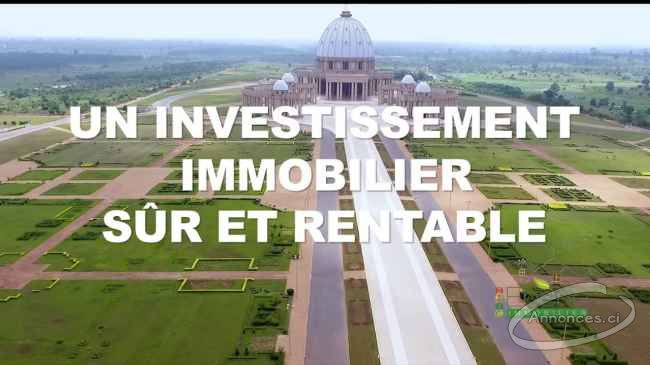 Vente de terrain site basilique à yamoussoukro