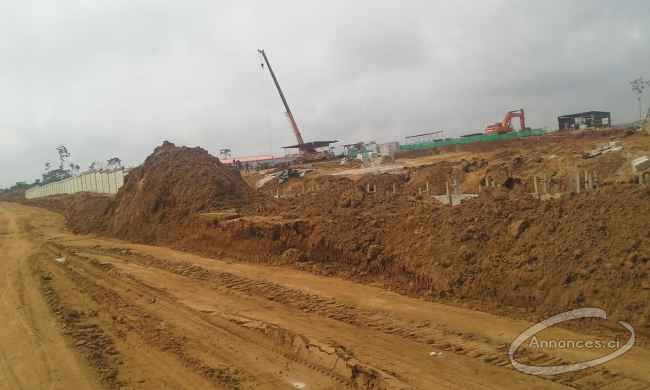 Avis de vente de terrain industriel à san pedro 