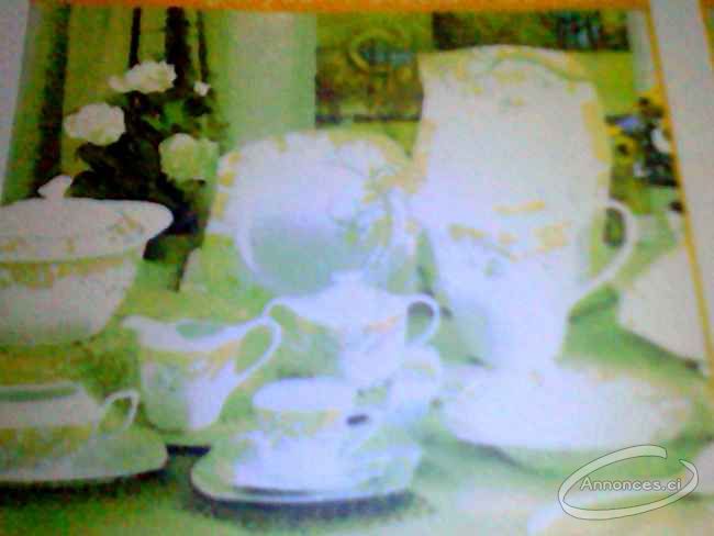 Vaisselle de qualité de plusieurs modèles en vente