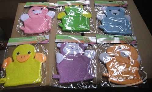 Vente en gros des gants de douche