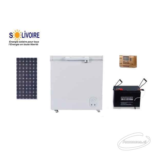 Kit solaire congelateur solaire 110l et installation à abidjan