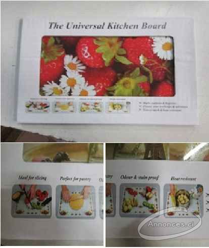 Vente en gros des planches à découper en verre