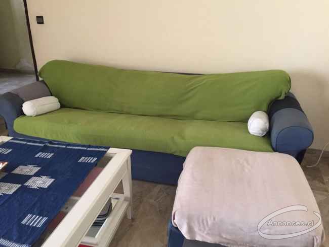 Vente de canapé de 3 places avec méridienne