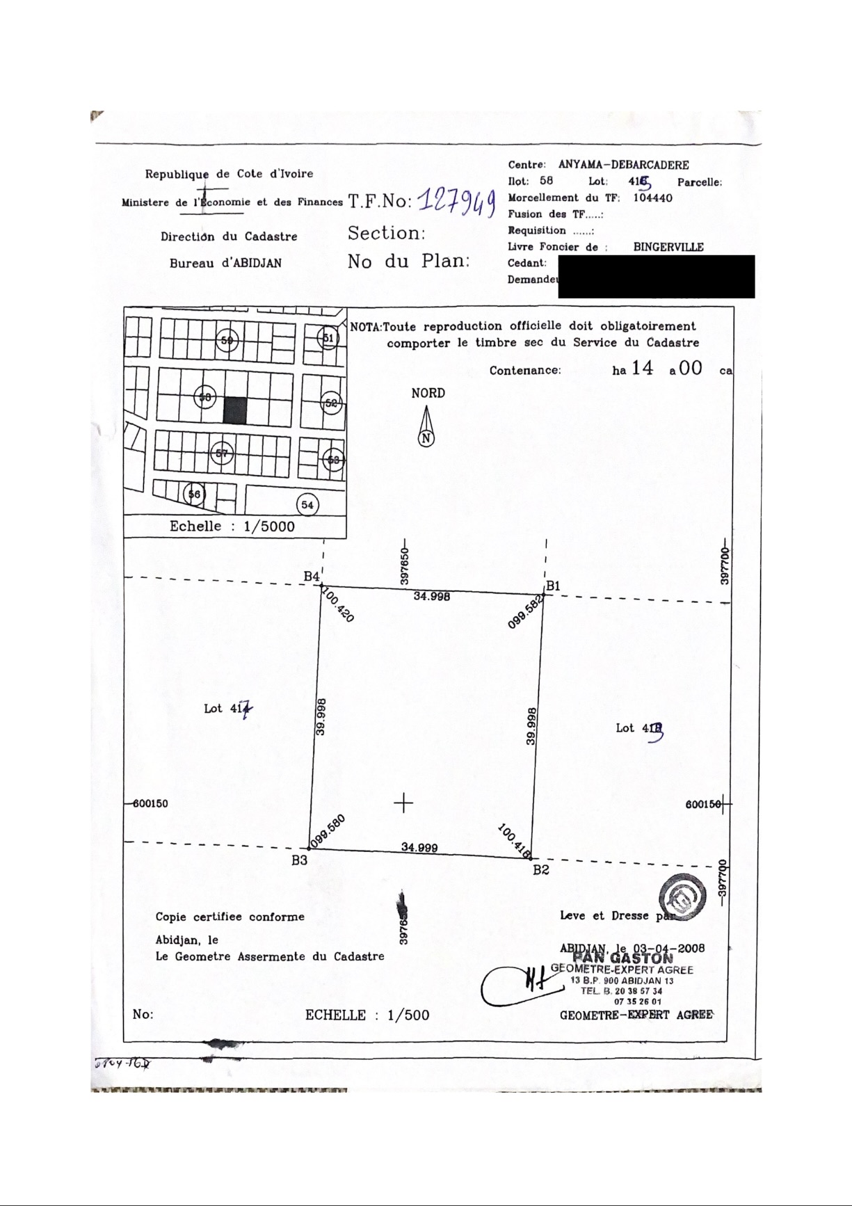 Anyama Débarcadère / Cocody Extension / ACD