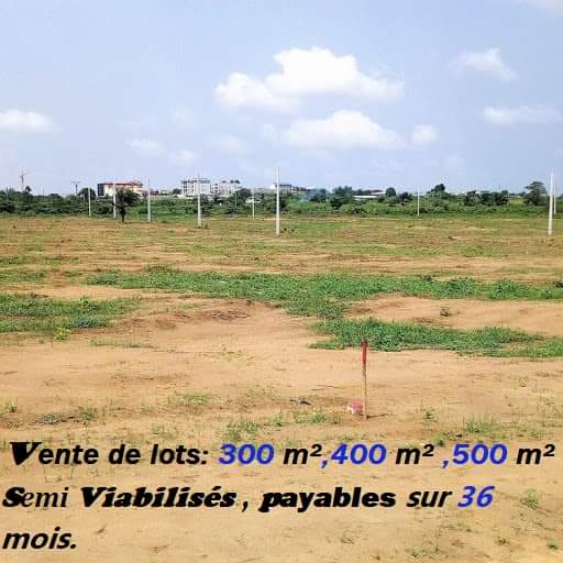 Terrain payable sur 3 ans - En vente chez IVOIRE