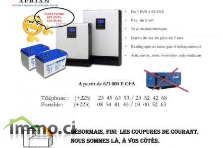 Kit anti coupure d'électricité