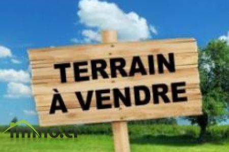 Vente d'un terrain de 500 m2 à Assinie