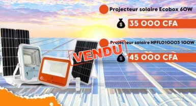 Eclairages, projecteurs led