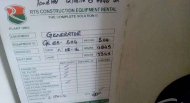 Groupes électrogènes perkin 35 et65 kva