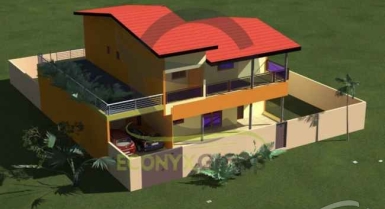 Duplex 7 pièces en vente à 8 km de grand-bassam