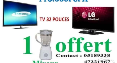 Vente promo tv 32 pouces