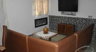 Villa 3 pieces meublee a louer pour les vacances - abidjan yopougon