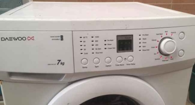 Lave linge daewoo 7kg air bubble
