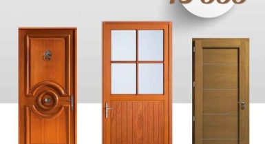 Porte en bois sur mesure