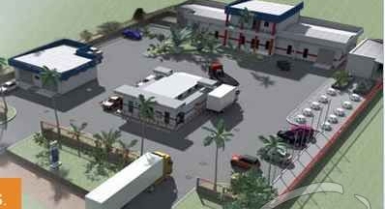 Vente de station d'essence mobile