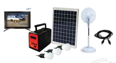 Kit solaire tv et ventillo