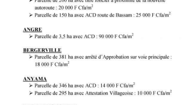 Vente et locations de bien immobilier