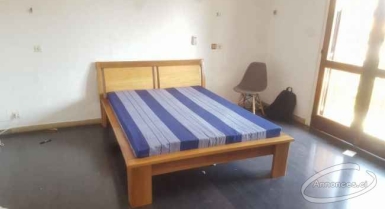 Lit complet en bois massif + matelas macaci