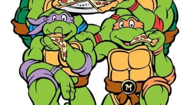 Stickers décoratifs tortue ninja