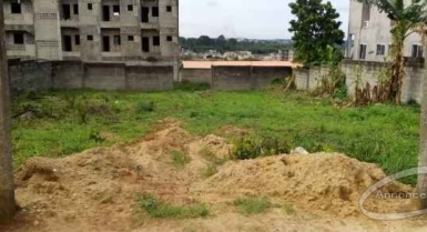 Vente de terrain à abatta avec cpf 