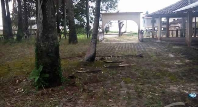 Vente se terrain au bord de la lagune abatta village 