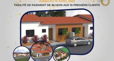 Villa basse de 4 pièces en vente