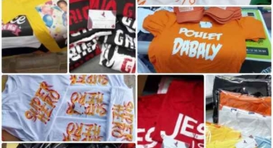 Confection et impression sur t-shirt