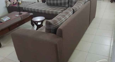 Salon en coin 7 places + 2 fauteuils