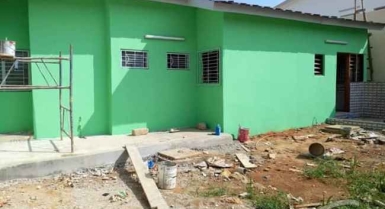 Location de villa basse de 4 pièces dans la zone de cocody faya route abatta 