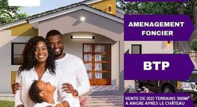 Terrains de 400 m² en vente à angré djibi extension
