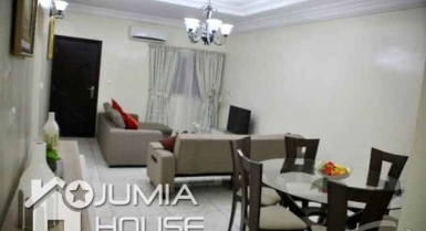 Résidence de 3 pièces meublée à louer à cocody angré