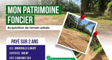 Terrain de 500 m2 en vente à bingerville