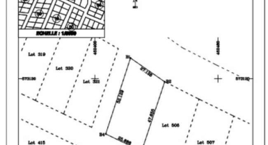 Terrain en vente à assinie 