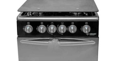 Smart technology gazinière 4 feux avec four