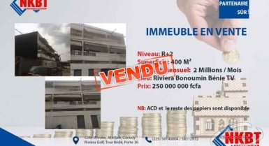 Immeuble en vente 