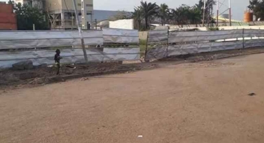 Terrain de 4500m2 clôturé ( cpf) en vente à la zone portuaire vridi