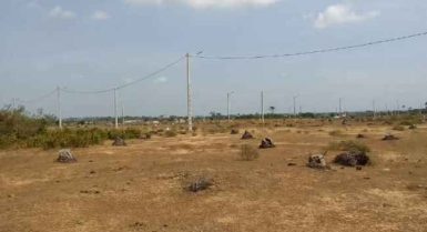 Offre terrains viabilises/aerocity beach port bouet